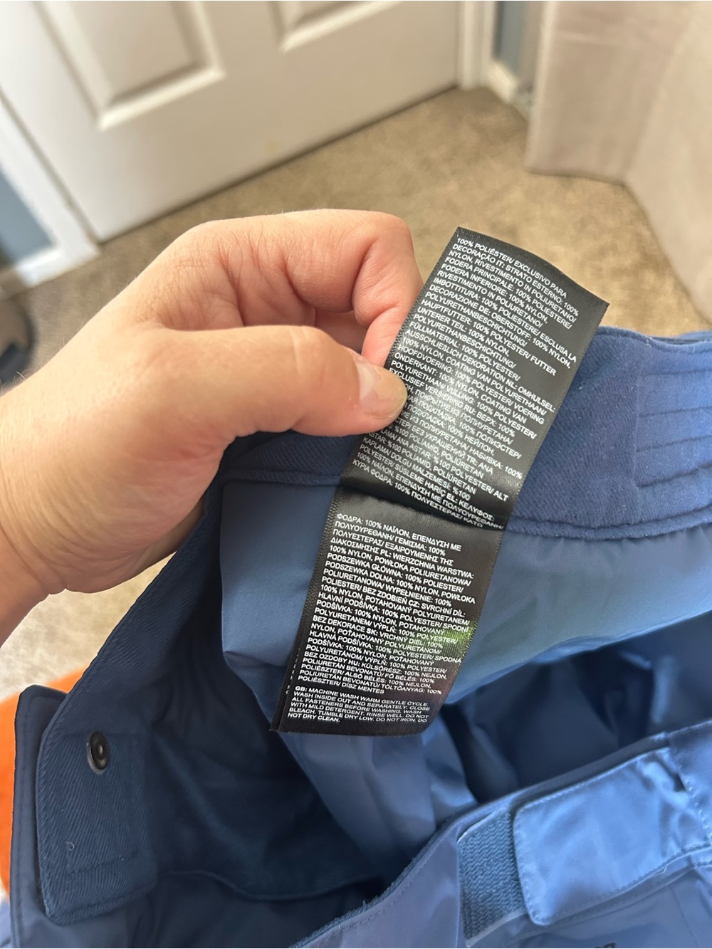 The North Face Women's Plus Freedom Insulated Snow Pants – Blue – 3X Regular - Picture 15 of 16